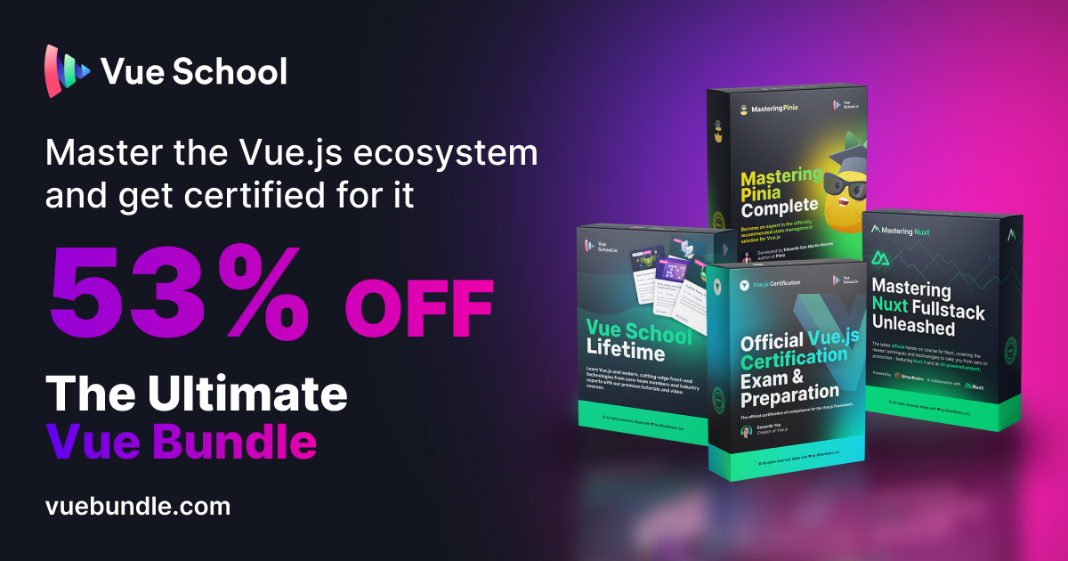 The Ultimate Vue Bundle